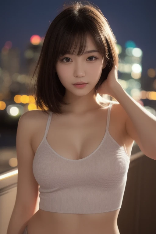 woman posing for a photo, (wearing deep_v-neck_dress, pigtail_hairstyle:1.3),
good hand,4k, high-res, masterpiece, best quality, head:1.3,((Hasselblad photography)), finely detailed skin, sharp focus, (cinematic lighting), night, soft lighting, dynamic angle, [:(detailed face:1.2):0.2],(((5 stars hotel))),