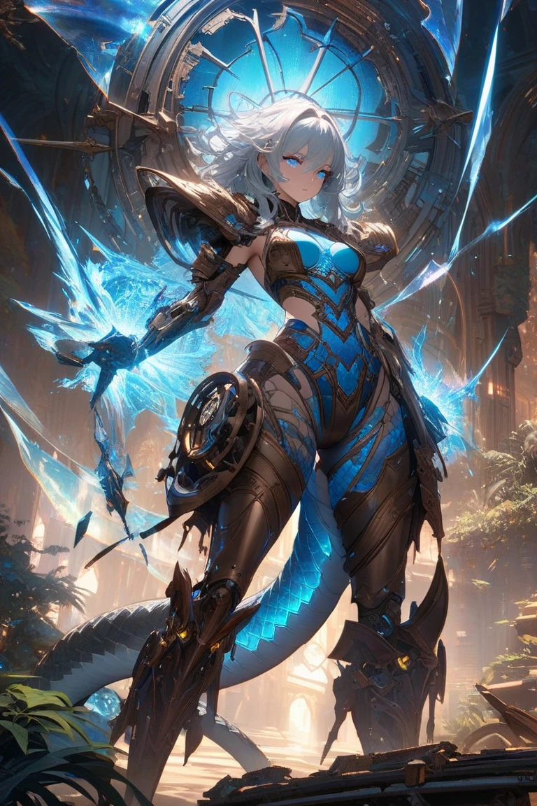 chinesedragon, (blind box toy style:1.2), (Full Body Shot) , 1 Transparent girl,Behind him is a transparent and Chinese dragon, Transparent mecha, Exquisite Helmet:1.2, glowing goggles:1.2, Cyberpunk, Dreamy Glow, Luminous neon lamp, clean, white background, ( Global illumination, raytracing, HDR, unreal render,reasonable design, high detailed, masterpiece, best quality, UHD, Cinematic Lighting)
