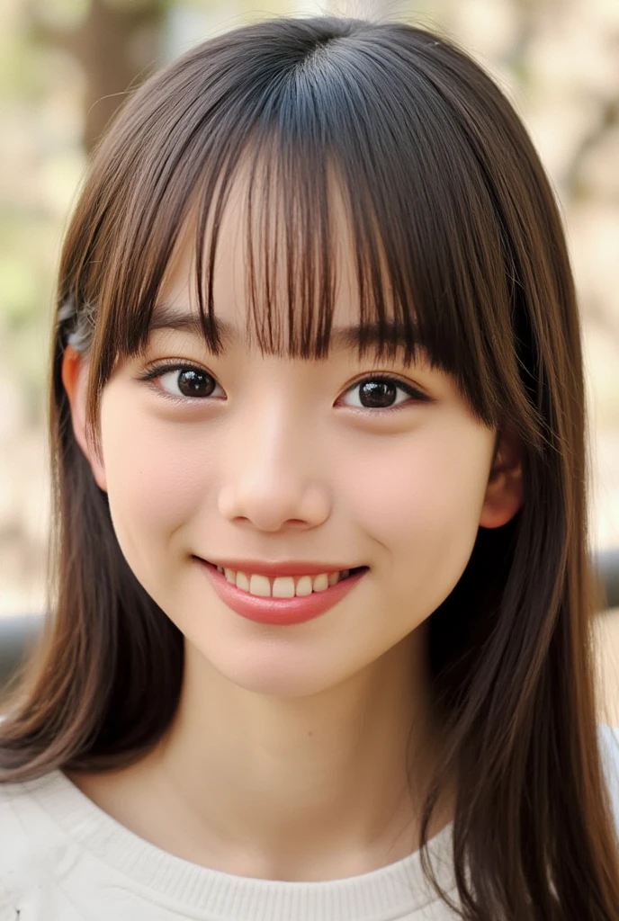 Japanese ),((beautiful girl)),cleavage,An expression that imagines something pleasant:1.2,(perfect body beauty:1.2),((perfect body)),(shy smile),beautiful teeth,