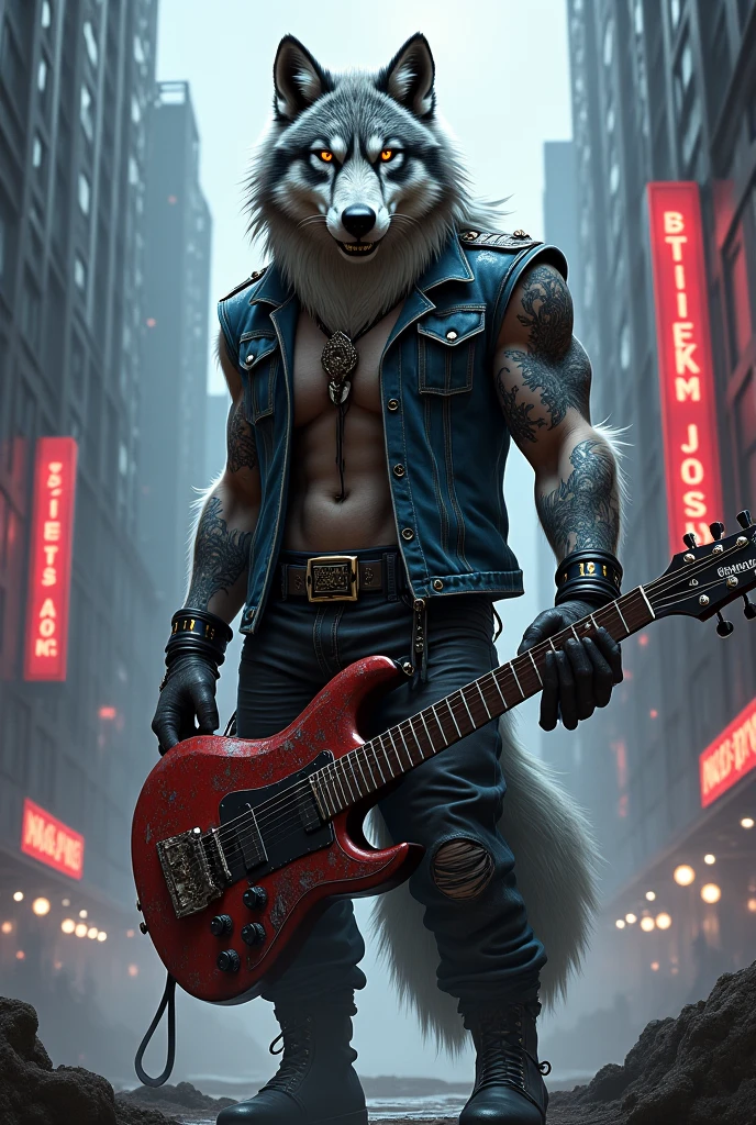 indong, lucusold, lanxus, a skinny young adult, ager, skinny body type, tall and skinny body, furry white lion wearing ((punk outfit, spiky leather jacket:1.2)), voluminus white full lion’s maine, small shoulders, spiky choker collar, leather pant, bulge, in the street at night, 6 pack abs, tongs out, punk attitude, holding a spiky metalic baseball bat, lowres, danbooru and artstation, heavy detailed,long arms, long legs, commission for high res, detailed but rough, semirealistic:1.3