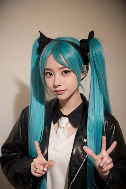 Blue haired girl