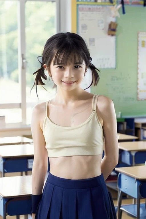 hight resolution、high-level image quality、in 8K、Real live-action、生a picturegraphy、top-quality、masterpiece、超hight resolution、生a picture、ren、Beautiful fece、masutepiece、((Obscene content))、For adults、charm of 、absurderes、((((Japan elementary school students))))、Japan Girl、((8years old))、((with round face))、((Tanuki face))、((Cute little face))、(((((Shy laughter)))))、de pele branca、((chubby figure))、Juvenile physique、Smaller chest、kne、 thighs thighs thighs thighs、((独奏))、Fulbodeィ、Very nice、Lifting a miniskirt、((Pubic area))、(Mansuji)、White panty、(Photorealsitic:1.37)、Photon mapping、Realistic、Radio City、Physically Based Rendering、depth of field rally background、a picture、(((a junior idol in Japan)))、Sparkling eyes、shiny lip、too bright natural light、The Bright Sun、Too bright sunlight、(((((8years old)))))、(((Pubic area)))、(Mansuji)、((((Japan elementary school students))))(One Person、独奏), 独奏,Fulbode,(Wear bright white underwear with visible armpits:1.5)