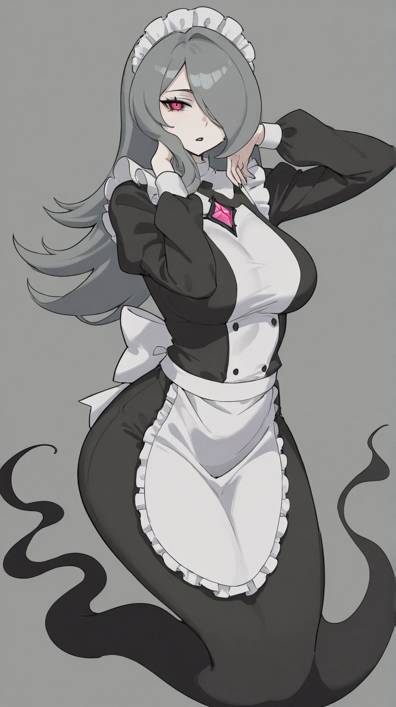 Whore slut, slut look, female anime character with ultra large breasts, full body, wide hips, milf woman, very big fat body, fantasy, breasts the size of her body, ultra complex clothing design, major sexual clothing, hugely huge development of clothing design, unique, ultra unique, shark maid woman