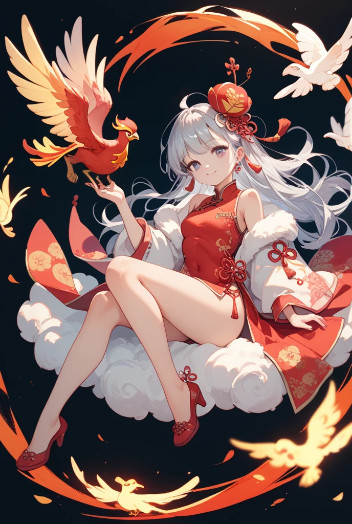 Background with、florals