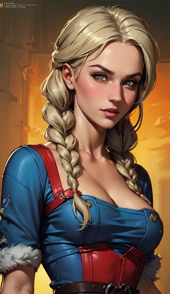 Cartoon style digital illustration style GTA digital style, estilo atompunk design de personagens altamente detalhado, arte digital detalhada coragem, Forest fan art, Design de personagens de retrato, beautiful digital illustration, retrato de alta qualidade, Arte em quadrinhos, mulher jovem cabelo com transas lindas . Queen Anna of ArendelleBeautiful lined eyes Medium large bust and wonderful sexy clothes. image expression of sexual desire from waist to head illustration Queen Anne of Arendelle atompunk style Fallout 4 style pose playboy magazine with beautiful breasts without clothes wonderful breasts