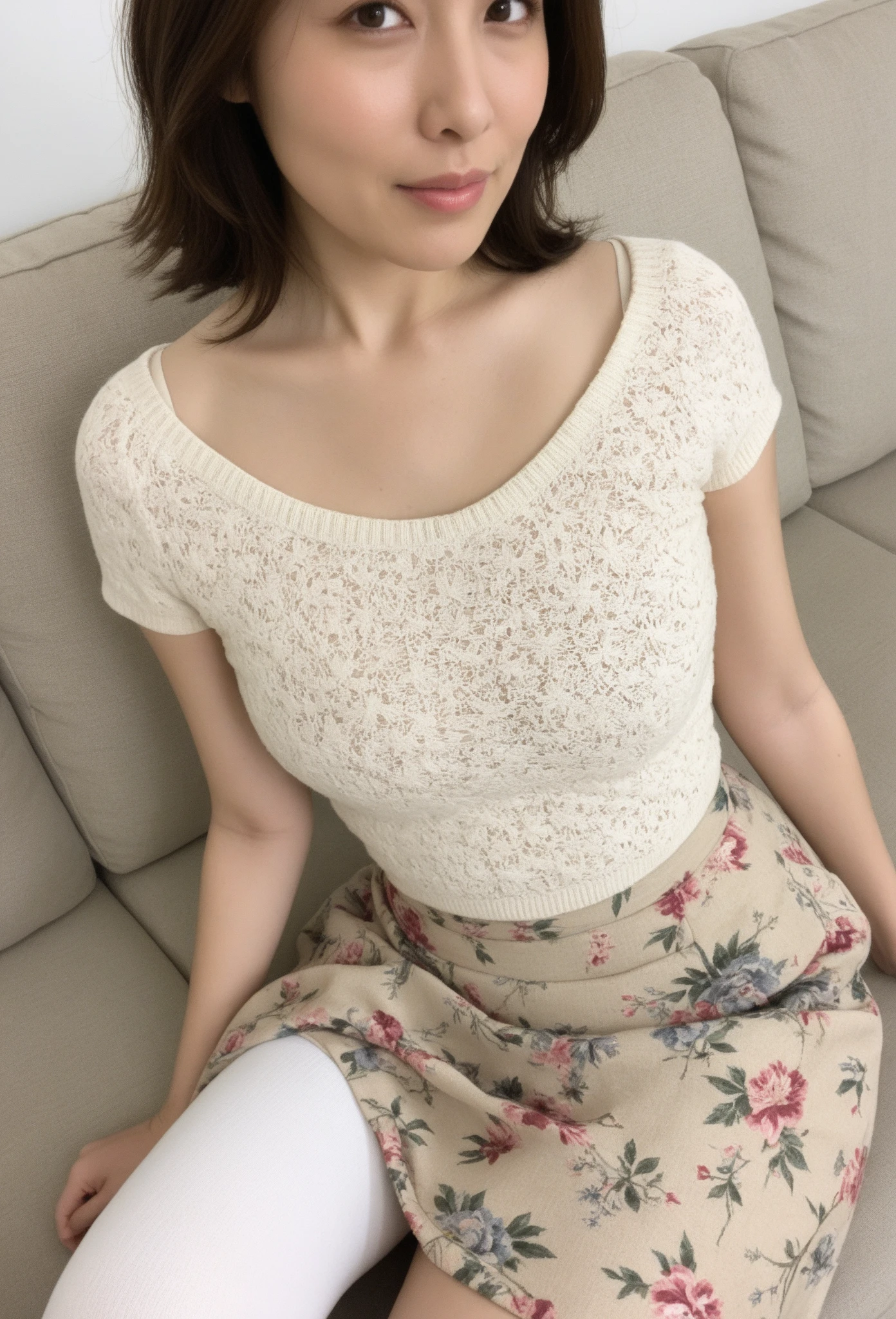 8k, RAW Portrait (Japanese women),masterpiece、Realistic:1.3、Realistic, Ultra-high resolution, highest quality, Real Life Photos、(On the early morning train:1.1),(((Showing panties:1.4)))、((Visible panties:1.4))、((A girl sitting on a train seat and looking at her smartphone))、((((1 girl:1.5)))), (((電車内でスカートをたくし上げてShow off your pants女子:1.4)))、(Cute Face:1.3)、日本の1 girl、((日本のカジュアルな服を着たJapanese women))、((Real college girl))、((ロングA woman rolling up her skirt:1.6))、Black Hair,(Written boundary depth:1.3)、 ((Dark brown eyes:1.2))、(Realistic skin texture:1.3)、(Immersive atmosphere:0.8、Chiaroscuro:1.2) 、(Look Viewer:1.3)、((Expressionless:1.3))、((Red cheeks:1.1))、((She is wearing very small satin panties with lacy frills.))、((Show off your pants:1.4))、((A woman rolling up her skirt))、((highlight panties))、The cutest girl in the world、((Spread your legs out to the side:1.4))、Panty shot、The natural light coming through the car windows is too bright.、Shining Sun、