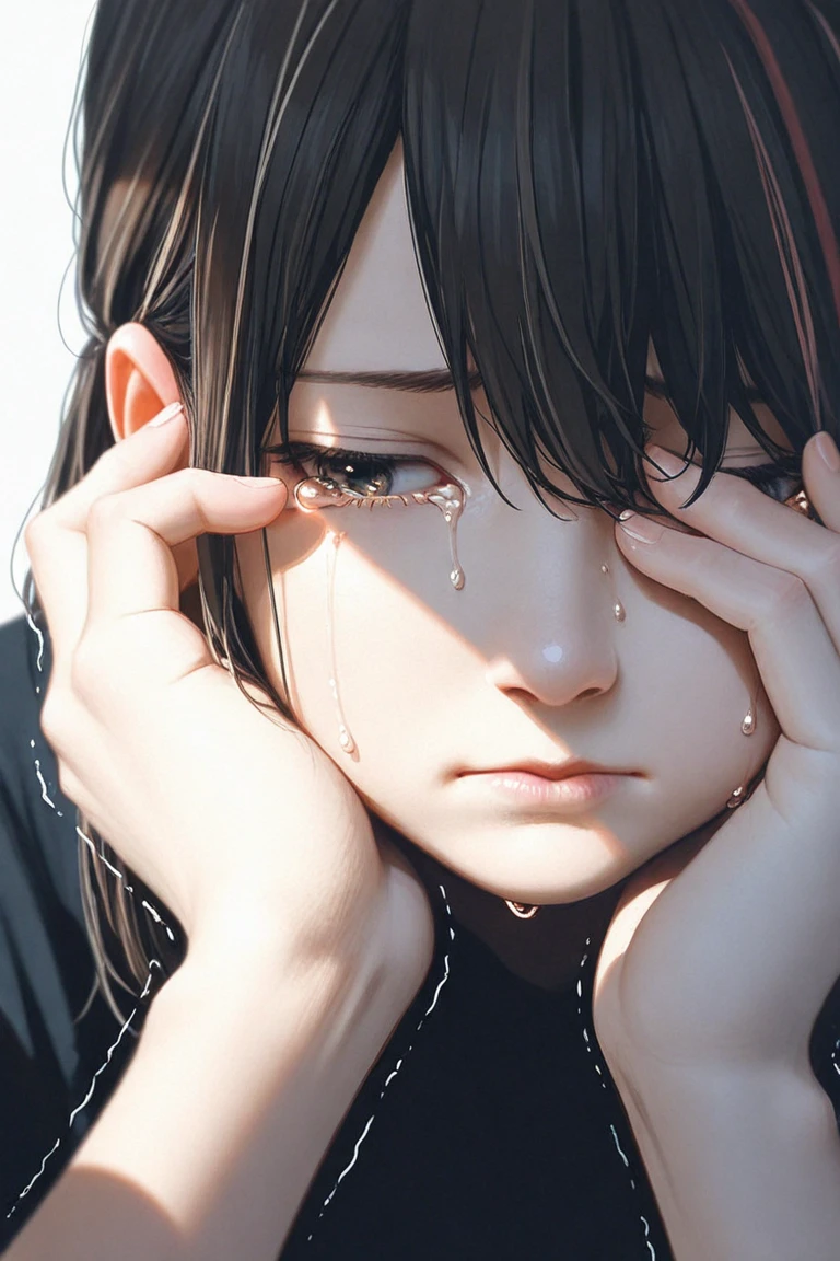 (crying:1.5),<lora:ÐлакаÑÑ Ð¿Ð»Ð°ÑÑ(arms over face, (cryingÐÐС1.3):1>, 1girl in full growth, best quality, masterpiece, ultra-detailed, high quality, perfect nose, highly detailed skin, warm skin tone, defiance512, RAW photo, best quality, high resolution, (masterpiece), dreamlike, dreamy, modelshoot style, analog style, tonemapping, photorealistic, professional photography, sharp focus, HDR, 8K resolution, intricate detail, sophisticated detail, hyper detailed, (depth of field), highlight and shadow, volumetric lighting, cinematic bloom, professional light, looking at viewer, blotchy,