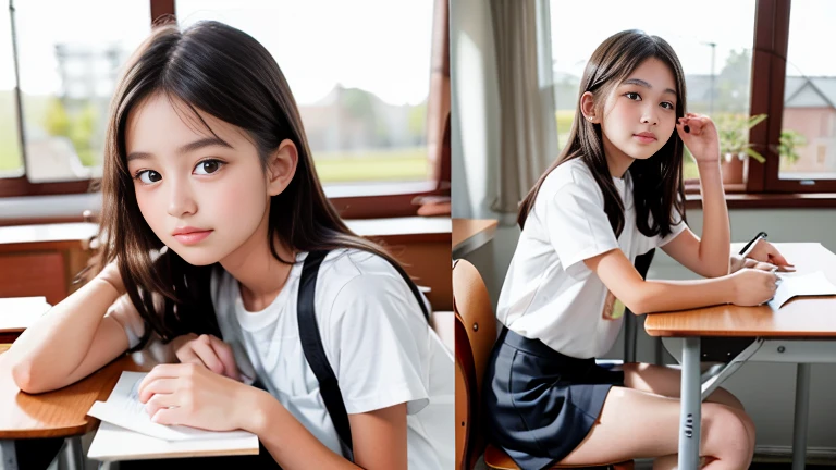 longblackhair,naked,elementaryandjuniorhighschoolstudents,shortstature