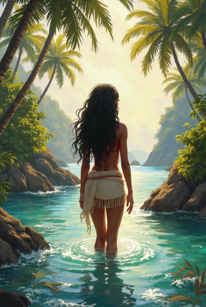 My fair and charming, the buttocks of the sinking fish and the goose, the full sexy beauty body