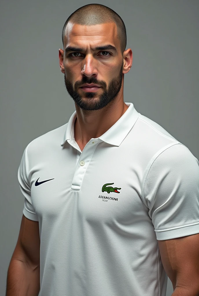 Crie uma ((fotografia realista)) of a handsome (homem de 35 anos), homem (light brown with short hair), homem com (corpo definido), (((usando uma bermuda verde e um t-shirt))), ((casual clothing)), de alta qualidade, (qualidade intrincada), (detalhes intrincados), (destaque o homem no centro da foto), em uma (pose sexy e masculina), use uma ((luz intensa difusa sem sombras)), rosto perfeitamente iluminado, foco nos olhos brilhantes e cor de mel, Highlight the big natural lips and big nose, use a melhor qualidade: big nose, chromatic aberration abuse, UHD, retina, masterpiece, ccurate, (((anatomically correct))), textured skin, super detail, high details, high quality, award winning, best quality, highres, 1080P, HD, 4K, 8k, 16k --q 5