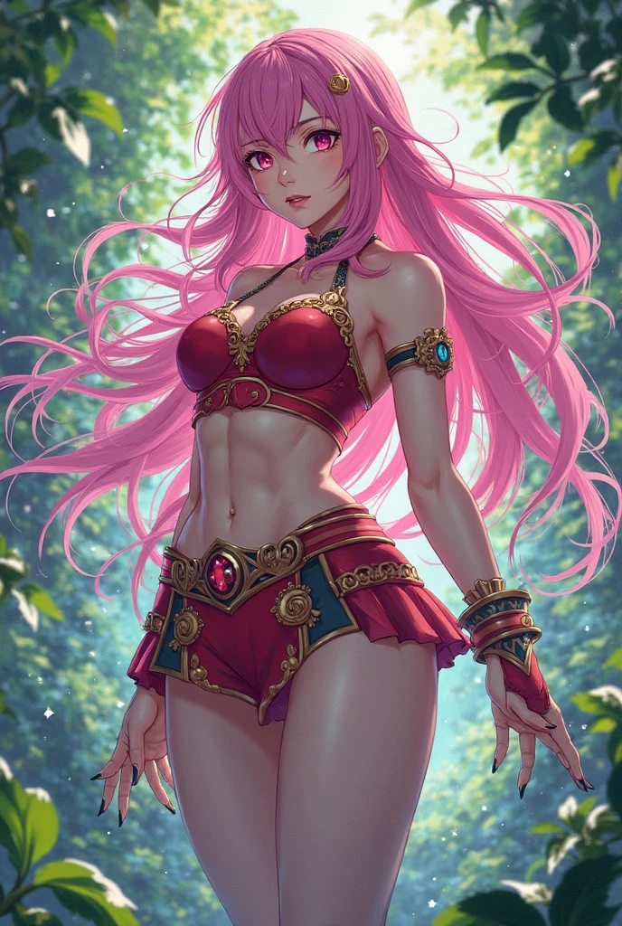 Princess Peach, olhos azuis, sexy pink and black bikini, elegante, fundo preto, escorregadio, clivagem, coroa, Athletic body, Seios enormes, cabelos loiros, sedutor, sedutor, (2d anime bonito:1.3), Vixip, pastel background, design por Yusuke Kozaki, oil by Gregory Manchess; Surpreendentemente sedutora, Causador, Beautiful, hand draw illustration. altamente detalhado. Cinematic lighting. Por superequeno.pequeno