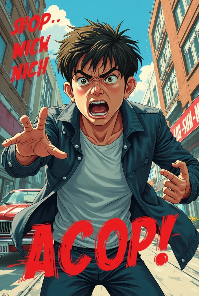 { "prompt": "A powerful thumbnail in the mangá style. The image should be black and white, with the elements clear and visible, with the highlighted elements in color. Show a luxurious person, with a gold necklace and watch, a hand holding a smartphone with several like icons bouncing on the screen, as if seeking likes and validation. The person's face or expression showing obsession or despair in the background, a luxury car and women.” "settings": { "style": "animation", "lighting": "high contrast", "detail_level": "high", "color_scheme": "black and white with bright color focal point", "emphasis": "social media icons and the person's expression", "size": "1280x720" } }