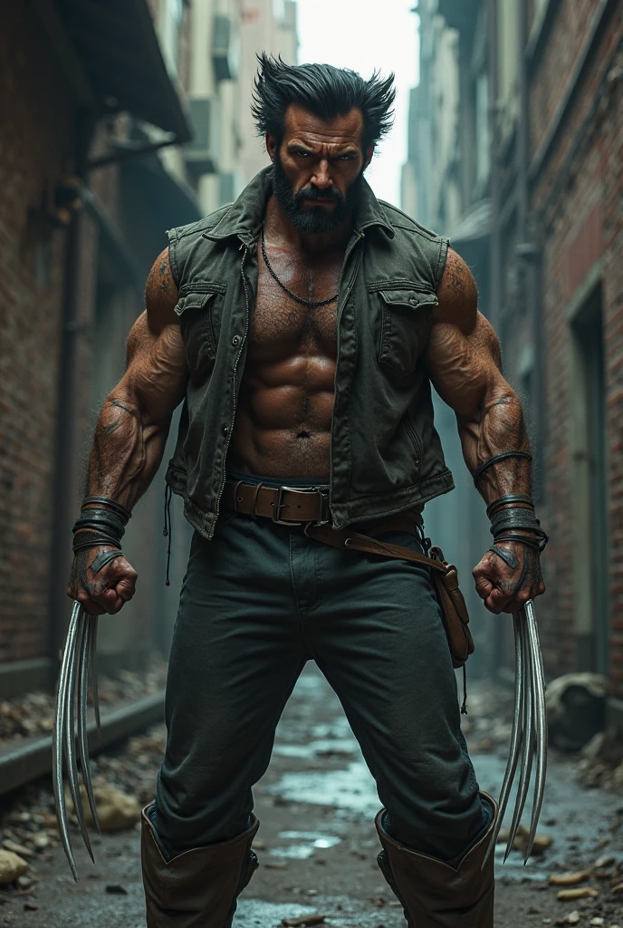 Wolverine naked huge dick
