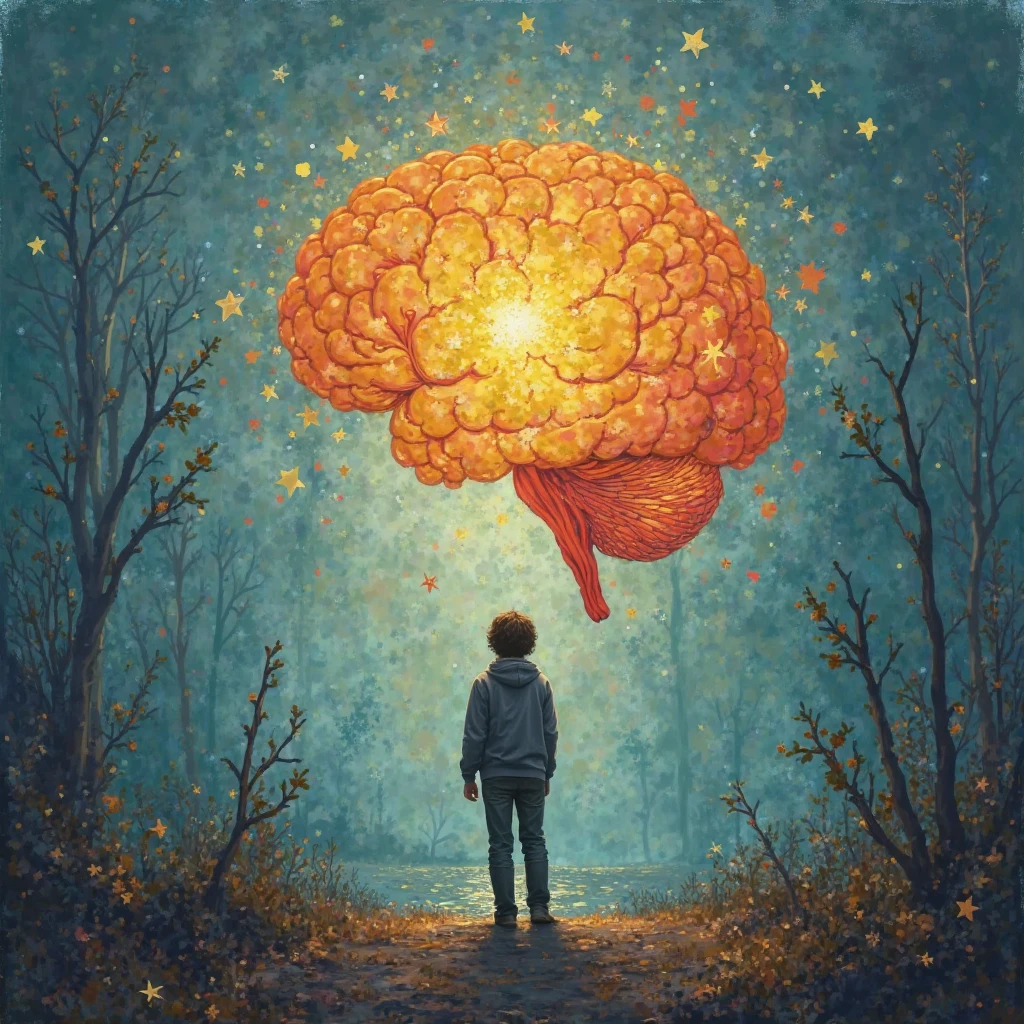 Create an illustration that explains mental health, 2500 pixels x 1600 pixels.