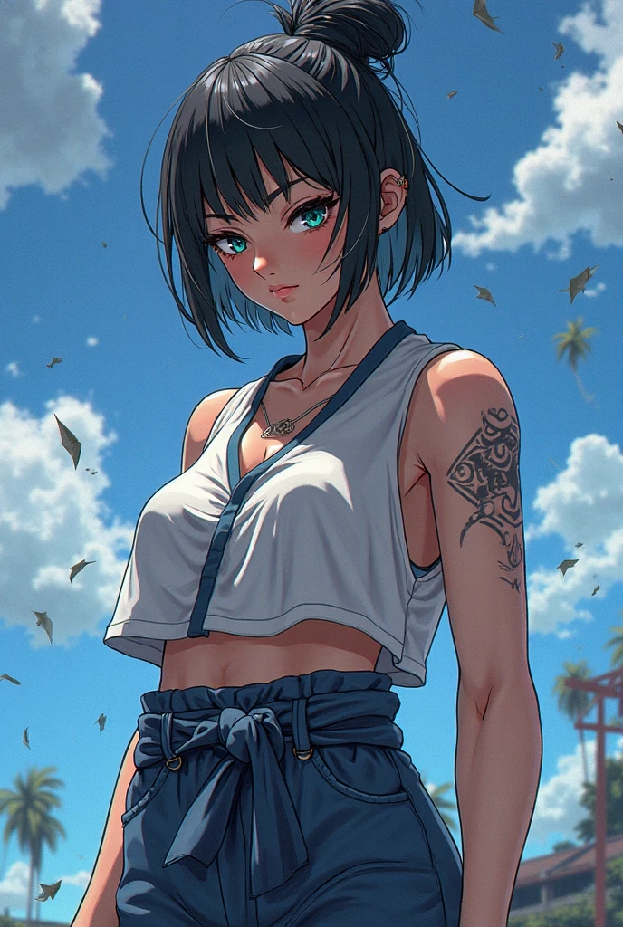 beautiful, (linework:1.1), <lora:detail_slider_v4:1.0>,
1 girl, adult  woman, freckles, blue eyes,  sleek hair,  red ombre, bangs, , 
solo, <lora:GoodHands-beta2:0.8>, (simple background, orange color palette:1.1), color gradient,  tanned skin, shiny skin, smiling, sexy, confident, 
(casual theme:1.1),
upper body,
from front, frontal view,
arms crossed, wide pose, standing,
nude,
tattoos, ribbons,
high contrast,