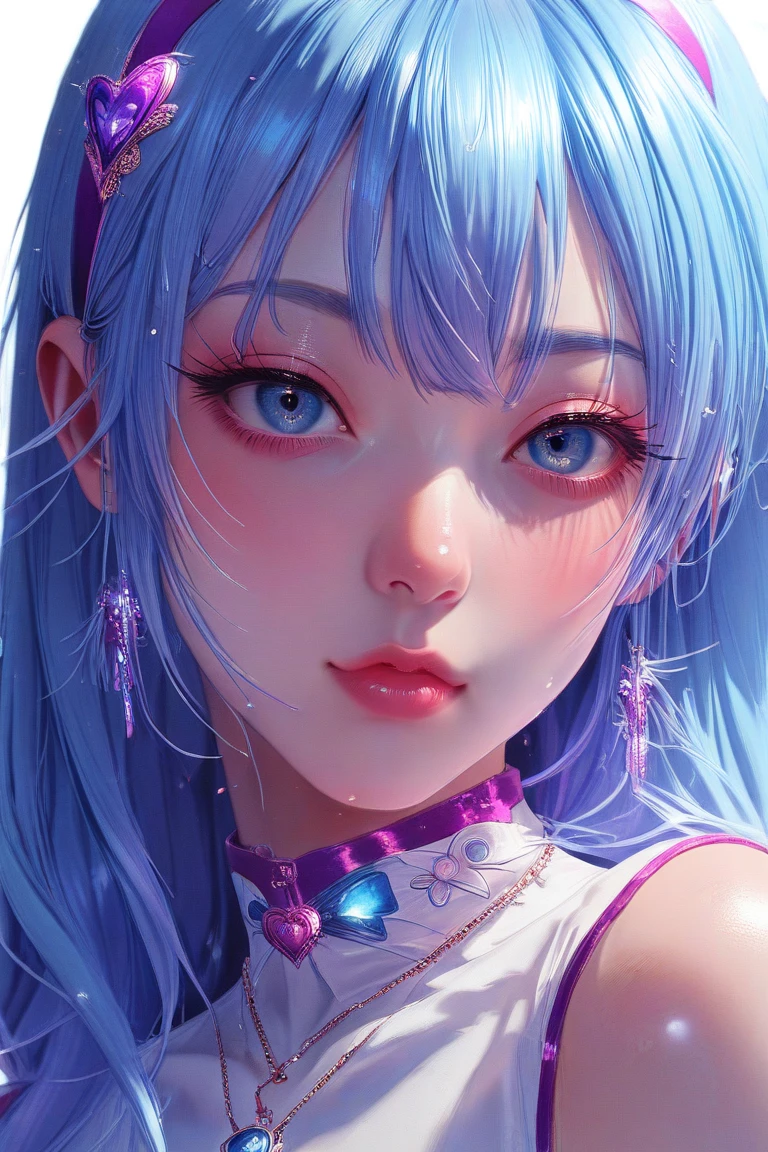 (photorealistic:1.5), hyperrealism, complex background, beautiful hand, beautiful girl, cold colors, super high resolution, highly detailed, bokeh, sexy, 3d render, RAW photo, award winning photo, detailed face, detailed skin texture, perfect eyes, plump lips, 8k, nsfw