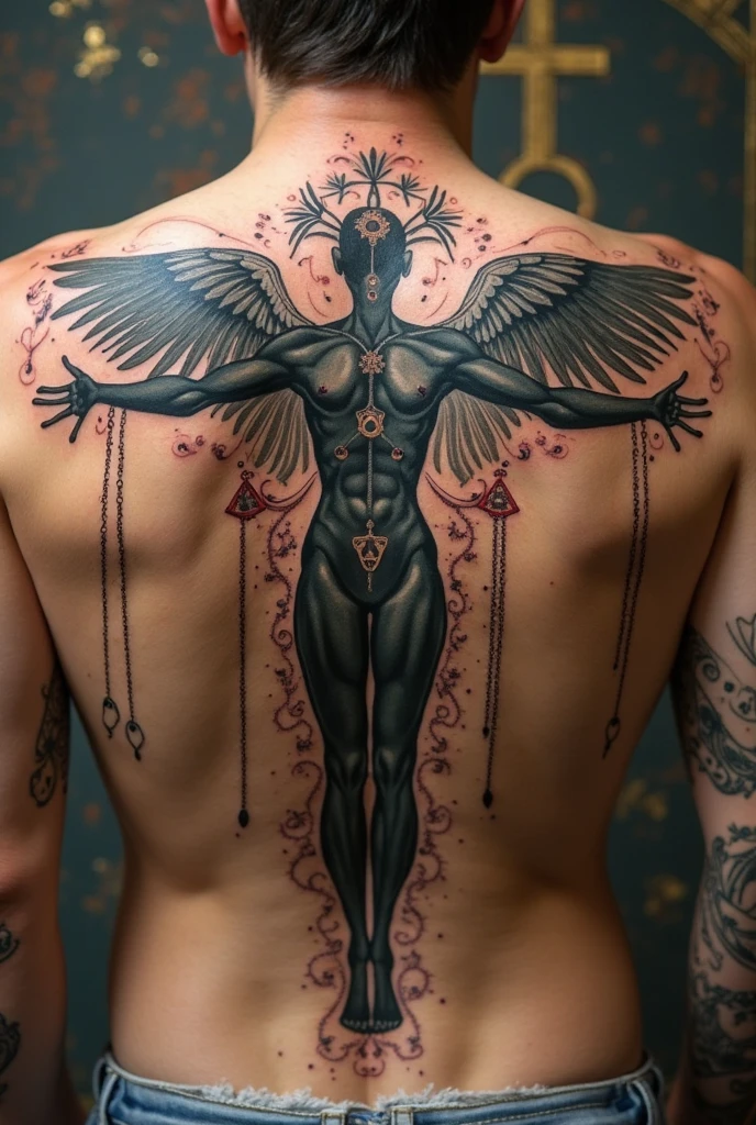 Virgo sign tattoo for men shoulder