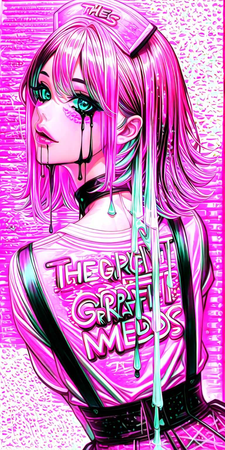 ((Joker card as garbage pail kid, dirty disgusting kid)), ((flies buzzing around his head, drool coming out of mouth)), (( Lots of thick necklaces)), black to white gradient background, 3d cartoon, high quality, detailed, ((in style of garbage pail kids))