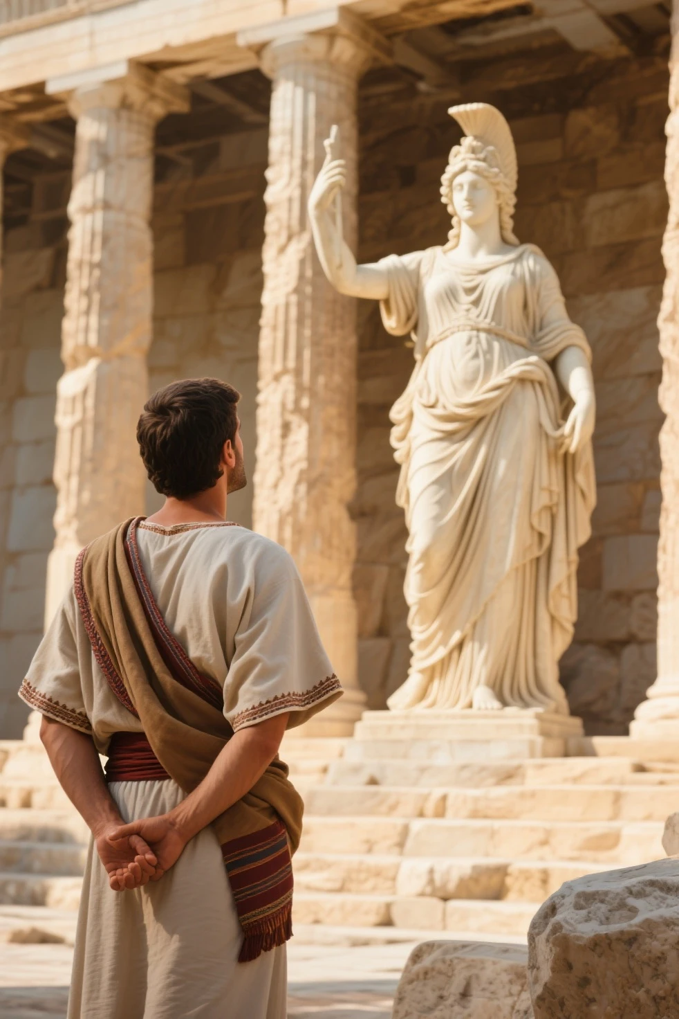 A man giving a passionate speech in the Roman Forum,Surrounded by a diverse range of citizens,masterpiece,highest quality,Attention to detail,1 male,good looking,Sturdy yet sophisticated look,Has boy-next-door charm,Exact details,Roman Toga,Finely drawn backgrounds,Depth of written boundary,Visual Effects,Cinematic shots,