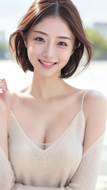 (Best Quality, 8k, Master Pea: 1.3)), 1 Girl, Beauty with Slim Abs Accent: 1.3, (Casual Hairstyle, Super: 1.4), Jim, Micro Bikini: 1.2, Super Detail Face, Delicate Eyes, Double Eyelids, Soft Breasts, Smile Expression, Ultra Exposed Cleavage, ((Full Body)), ((Short Hair))
