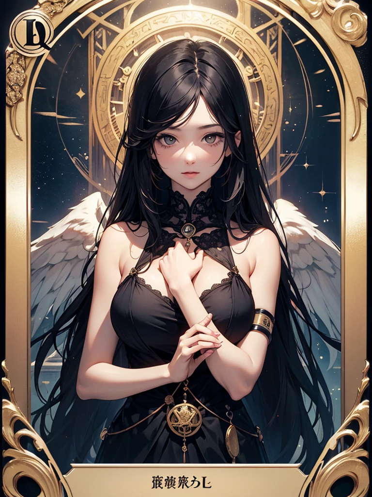 (masterpiece, best quality, ultra-detailed, photorealistic), 1 girl, upper body shot, curvaceous but slender body, grand witch of the underworld kingdom, intricate deremonial witch robe, ornate decorations, magical aura, summoning circles, clasped hands, ominous, powerful