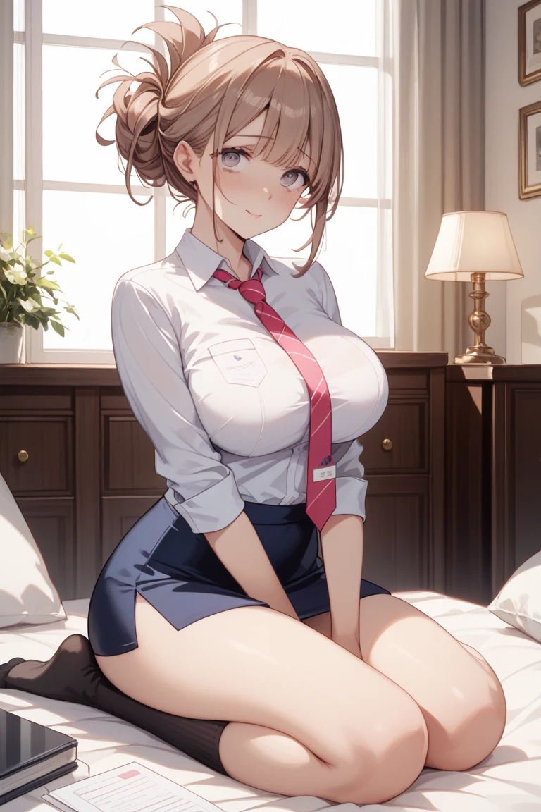 Highest quality、highest quality、４K,,Underwear model、She is panicking because someone saw her getting changed.、whole body、Long huge breasts（Long big)、Micro Bra、Ｔback、