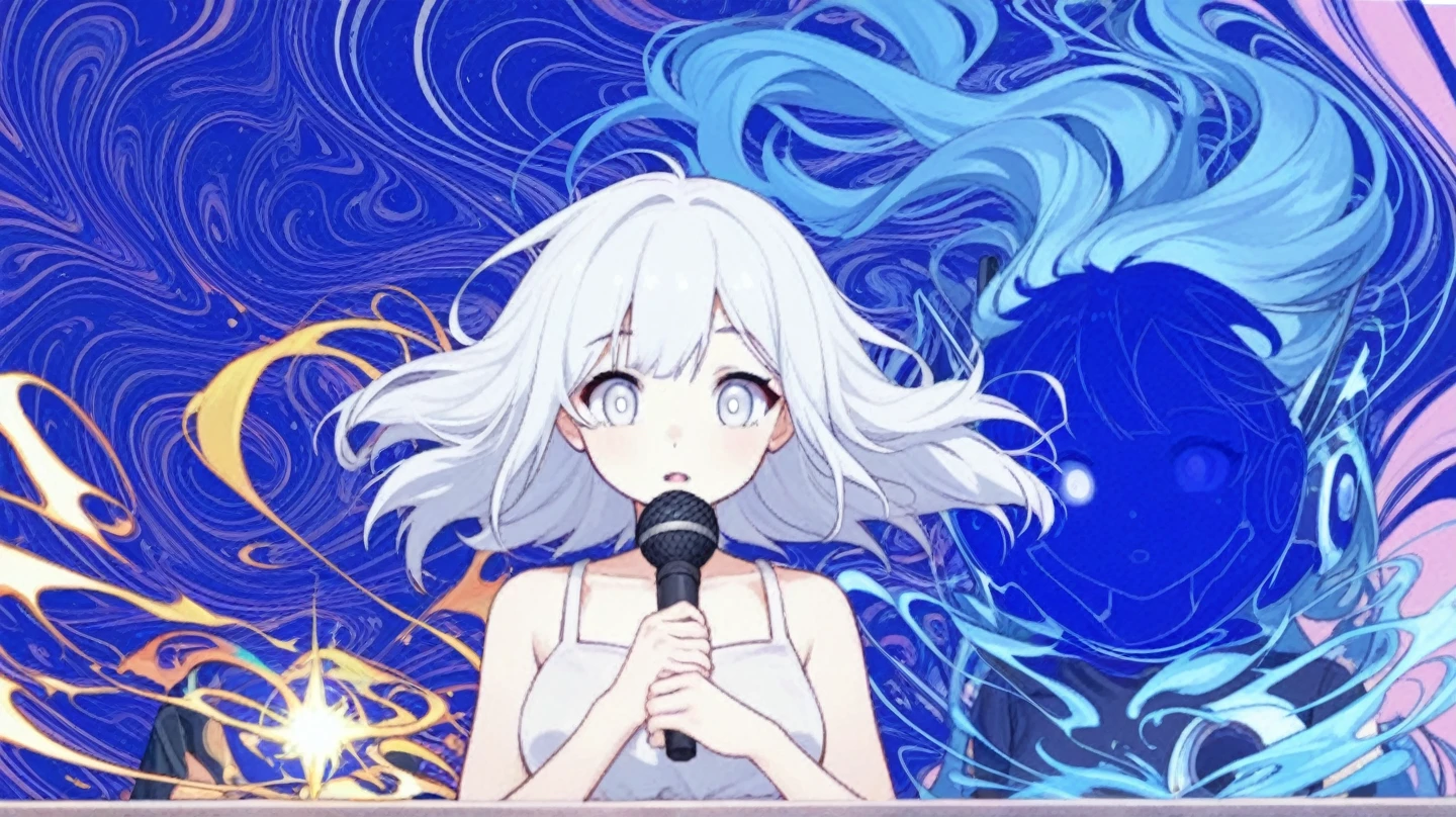 tmasterpiece，best qualtiy，The character turns，Three View，plan，White color hair，Gray-blue eyes，Sea salt，Mint，icey，Lake Blue，Mori green，freshen，Translucent，Ren，adolable，Little South Sea，Loose white sweatshirt，Loose clothing，Long sleeves cover hands，is shy，ssmile，Shy，Reallightandshadow，Delicate skin，White Skin Skin，Delicate skin，Soft hair，solo person，High picture quality，Camera-quality light and shadow，rays of sunshine，Ambient，warmth，genial