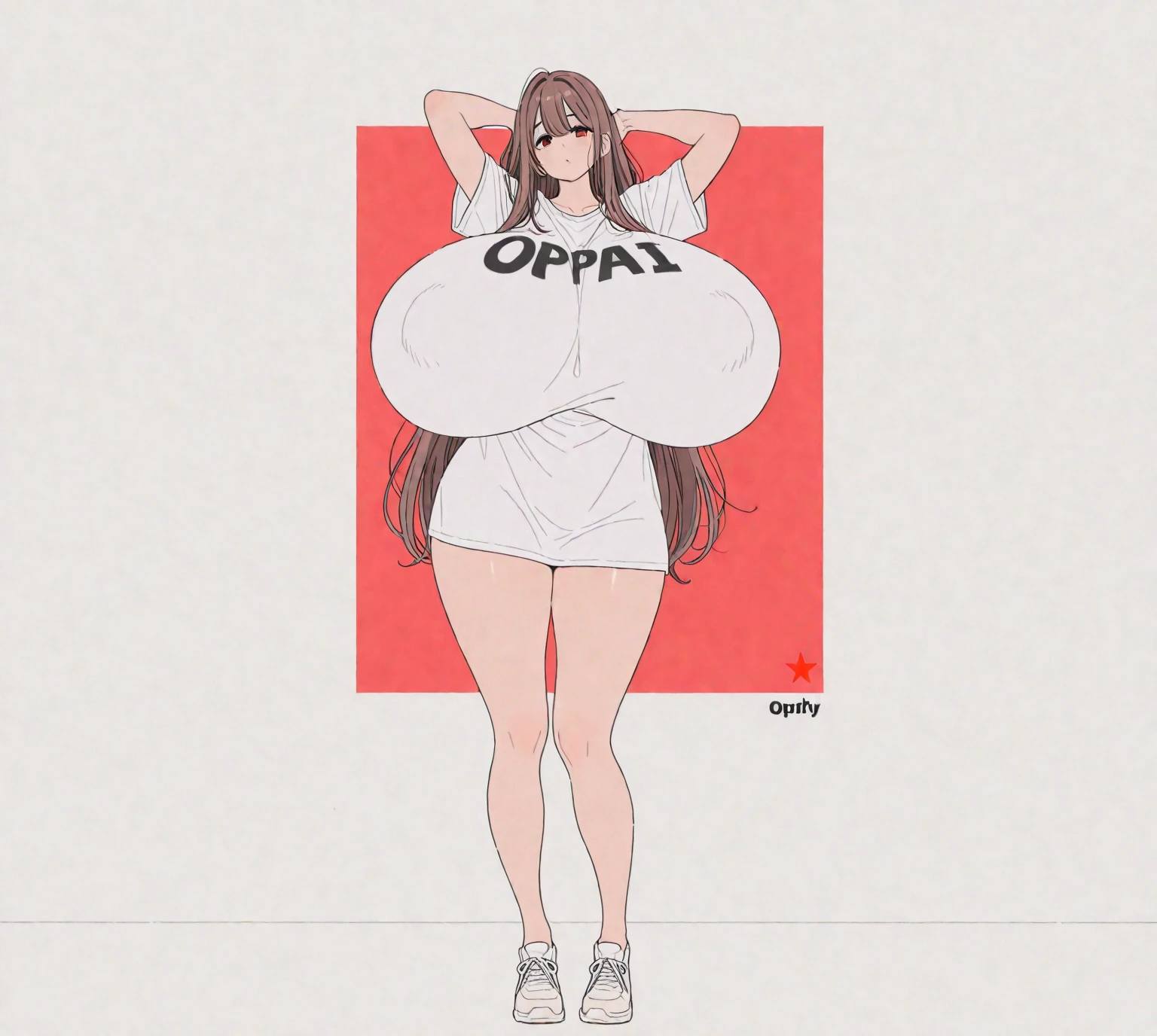 score_9, score_8_up, score_7_up, 1girl, ((full body)), ((curvy)), (((cute face))), long hair, bangs, black pink hair, ((black and pink hair)), ((black hair)), gorgeous purple eyes, big eyes, anime eyes, eyeliner, long lashes, soft and full lips, choker, jewelry, miniskirt, top, knitted, heels, boots, (Jelly Art Style:0.2), ((anime style:0.8))