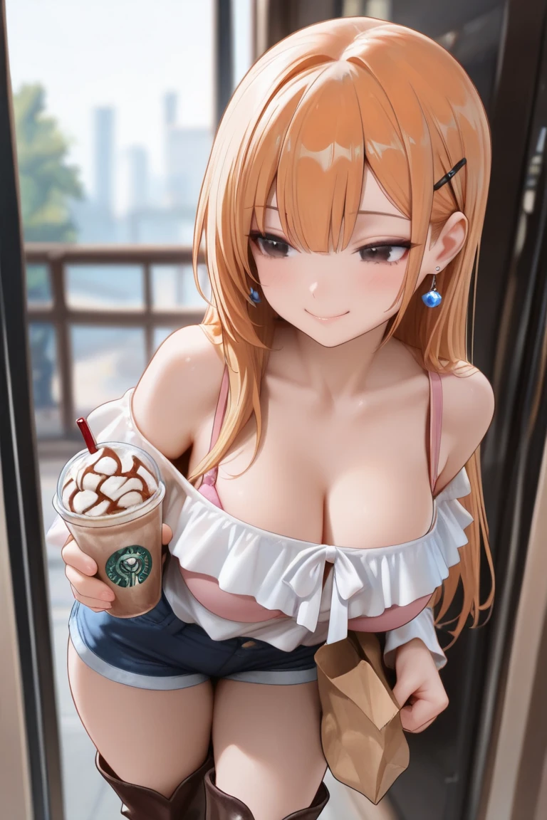 woman,Huge breasts,Huge breasts Huge breasts,とても唇が赤いHuge breastsを強調,Big Ass,Narrow waistLong legs,Green Eyes,
Huge breasts,Huge breasts, Huge breasts,とても唇が赤いHuge breastsを強調,Big Ass,Narrow waist,Long legs,
Greenish blue eyes 8k( A goofy smile, the face we want, a mischievous face:1.5)Anime-style face, good facial expression, splashing sweat 8k(Purple underwear,Purple bra,Purple panties:1.3)8k(holding a coffee cup with coffee in it:1.3)Sitting in a chair