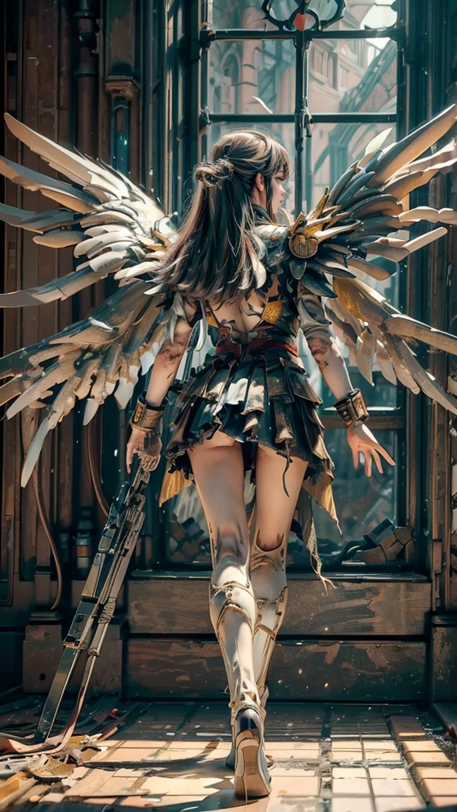 An asian woman with loose hair, standing on the stairs in the middle of a magical atmosphere, with a predominantly blue and red costume, a strapless corset-style dress decorated with bright purple jewels, a short tutu skirt, black thigh-high stockings with lace tops and ornaments purple jewels, white high heels with gold decoration, grand staircase background under mysterious sky full of stars and celestial bodies, crystal detailed, hyper realistic, hyper detail Transparent clothing, Detailed gemstones, masterpiece, best quality:1.2),,(8k,highres,RAW photo,realistic,photo-realistic:1.3),(detailed skin texture,detailed cloth texture, beautiful detailed face:1.25),professional lighting,photon mapping,beautiful soft light,radiosity,physically-based rendering,raytracing, model shoot style, model shoot style, (extremely detailed CG unity 8k wallpaper), full shot body photo of the most beautiful artwork in the world (NSFW), (Nude), (Naked), (Nipple) (pussy) (small pussy) (exposed pussy)