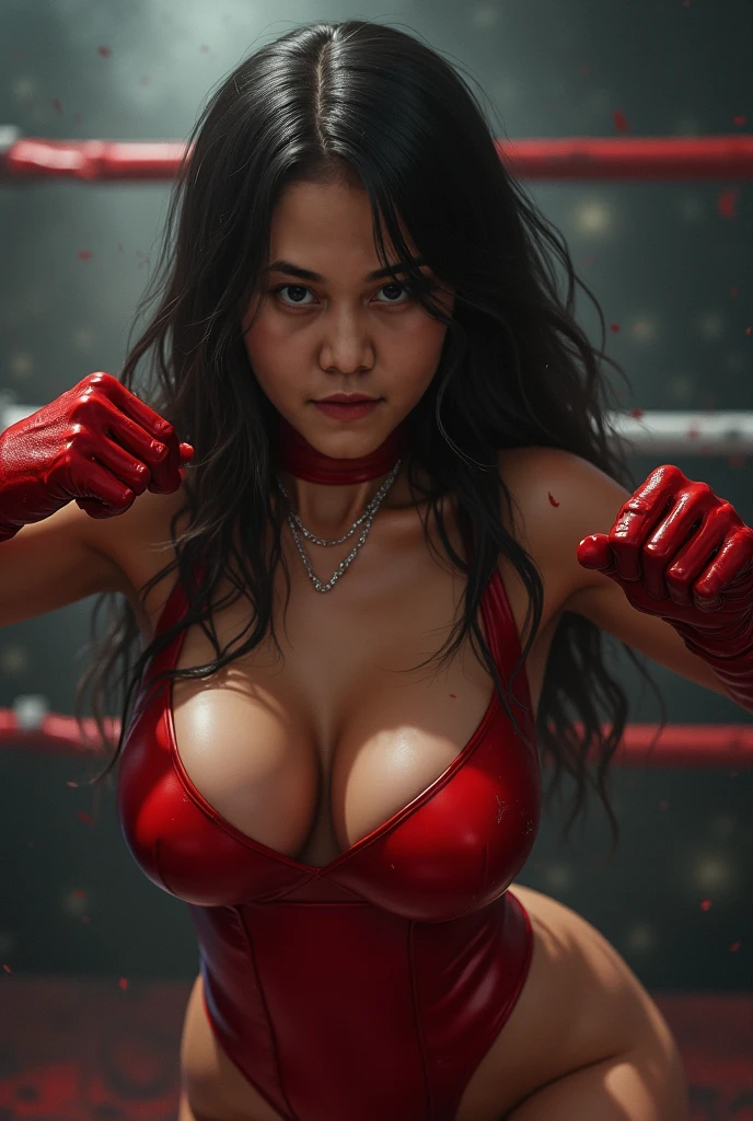 (best quality, hyperdetailed photography:1.2), beautiful lady, blood dropping from mouth,,tattoo's breast,(muscular body:1.1),,dark makeup,(white skin:1.2), horror vibe, ((moonlight)),,,,, ponytail,badass woman,,,,(massive perfect breast:1.0), (upper body portrait), (cinematic shot:1.5), (movie photography:1.2), cinematic lights,, (naked breast),(ultra detailed skin texture:1.3)