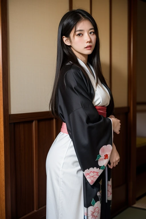 ((Japan&#39;The most beautiful high school girl))、((18 year old Mizu々Beautiful plump body))((beautiful fair skin))((Huge breasts too young and firm))(((Large Breasts)))Breast sagging、Low-cut(((Cleavage )))、(((Wide hips,)))(((Hourglass figure)))((Long legs)) 、((Black short hair))、((put hair behind ears，put your ears out))((She has a serious face like a chairman.))((High school uniform))、((Plump, plump lips))、((The breasts are too big，Wear like&#39;Will burst))((Hairband on arm))、((Serious Honors Student))、((Looking down at me from the top of the stairs at home))、((Vaguely visible white underwear))、((Angelic smile))、((Ultra-realistic textures))、((young sexual schoolgirl))、((obscene thighs))、((The difference between a clean face and a sexy body is astonishing))、((Plain but the prettiest figure in school))、((A figure like a photo idol))、((super high quality))、((super high quality))、((moody lasciviousness))