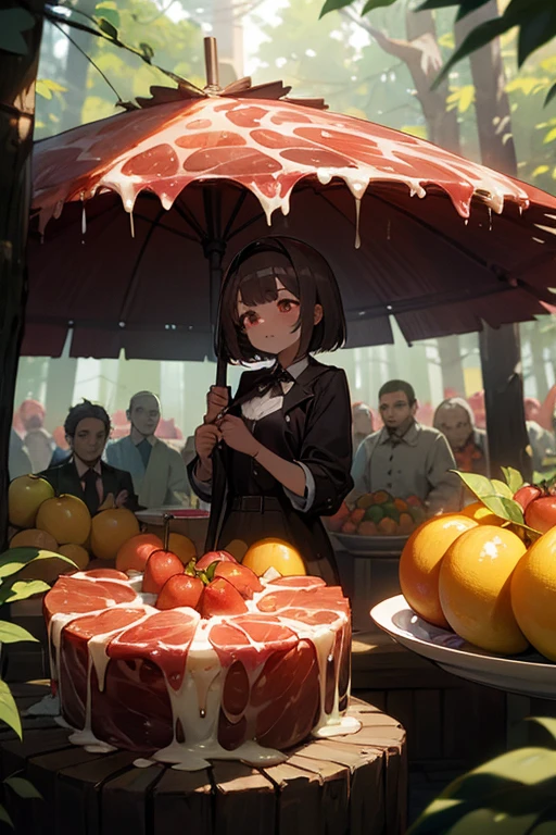 [(transparent background: 1.5)::5],(((masterpiece))),(((best quality))),(((extremely detailed))),illustration, mysterious,vivid color, shiny , (impressionism: 1.4), Pret A Manger, French Fries, Family Barrel, Fish and Chips, (snack bar), (food stand), london, harry potter, Harry Potter, wizarding world