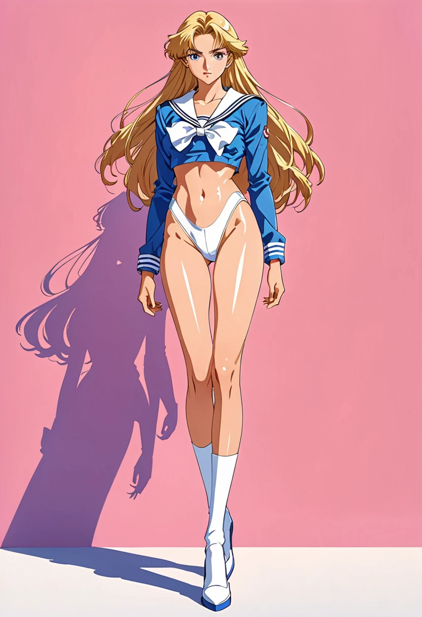 Masterpiece, 8k, 20 old a lady, blonde long hair, Beautiful Skin, Put your hand in your crotch, Blushing, ((Only one person in the bedroom:1.5)), ((Ultra-high definition a beautiful lady anime face:1.5)), (Body Conscious), ((race strapless red and white striped leotard:1.5)), garter belt, latex fish net, The gesture of taking off clothes, high leg string, bedroom, Embarrassed face, 2 arms, 2 legs, Prostitute lady, Face and body emphasis, Sweating, Crotch Emphasis, sitting cross-legged, Breast visible, Showing breasts