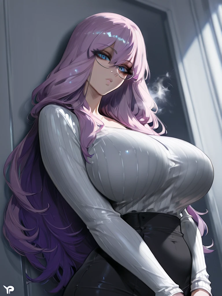 (((Ultra-realistic))) photograph, masterpiece, Highest quality, (Very white skin), (Super detailed face and eyes:1.2), 1 Girl, Adult, ((Very heavy eye makeup, pink mascara)), ((Fake detailed lips)), ((pink wavy hair)), ((Stylish hairstyle)) , (({Huge|Giant|big|Huge|Mega|mistake} Firm breasts)), (Narrow waist, Slim body), ((very large neckline)), Focus on the chest, photograph撮影, (soft) Lighting, (Play of light and shadow), Depth of written boundary, Hip, (Special attention to leather details: 1.2), (Pay special attention to the collarbone and ribs: 1.2), (special attention to Huge breasts: 1.3), (Be especially careful with tight clothing: 1.1), Detailed skin texture, Skin pores, Oily skin. (The erotic atmosphere of the frame. Color range - Purple, pink, Ton), PhD, ((granularity)), ((light)), (Glare), ((whole body, prospect)) , Super detailed, (((naked))), Nipples 