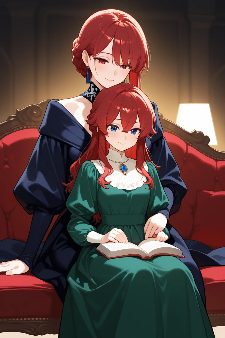 (masterpiece, best quality, high resolution), 1girl, 1boy, head between thighs, asphyxiation <lora:BetweenThighs:1>