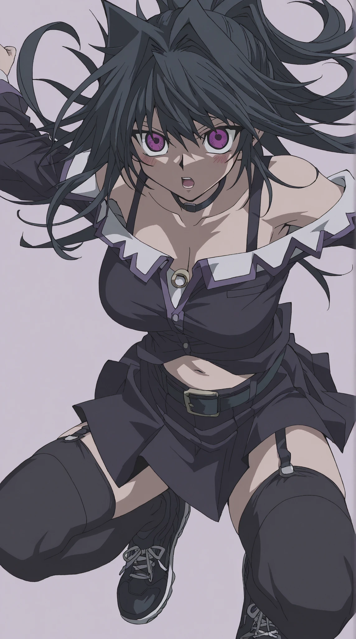 girl,cemetery, goth,corset,dynamic_pose,surprised,(skeleton:1.2),eyeliner,necromancer,aura,dark,wind,flat_chest ,(masterpiece,vibrant,detailed,highres:1.2)