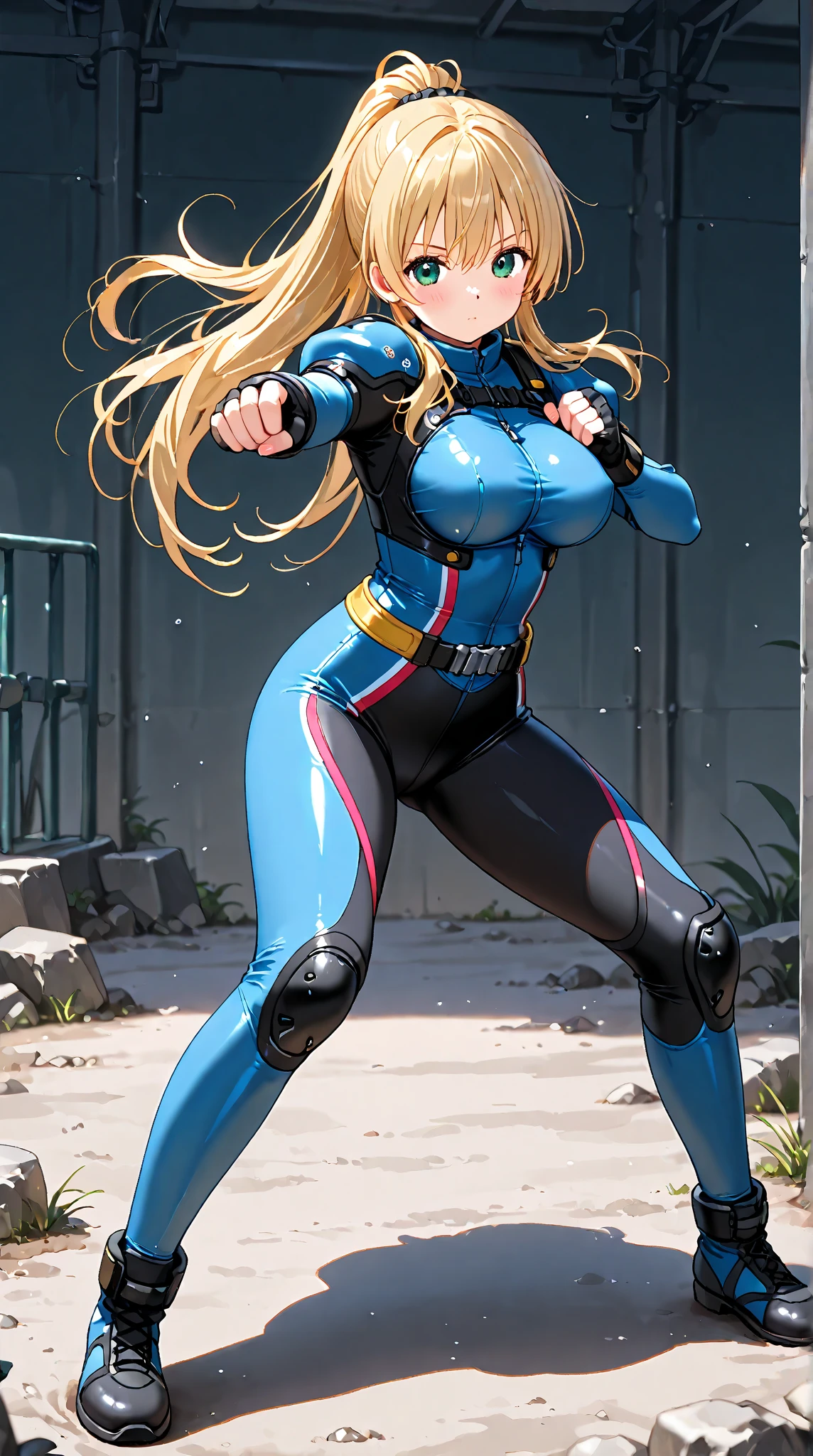 supergirl, pureerosface_v1, sticker of a girl from dc comic, full body, Kim Jung gi, , (gigantic breasts breasts 1.9),soul, digital illustration, comic style, cyberpunk, perfect anatomy, centered, approaching perfection, dynamic, highly detailed, watercolor painting, artstation, concept art, smooth, sharp focus, illustration, art by Carne Griffiths and Wadim Kashin ,, (masterpiece, best quality, ultra-detailed, best shadow),, In the style of Neon Genesis Evangelion, you find yourself standing on a desolate, post - apocalyptic wasteland, as the distant ruins of a massive city loom on the horizon. The sky is filled with ominous clouds, as a massive creature towers in the distance, huge breast, gigantic , titsnipples, curvy, thicc