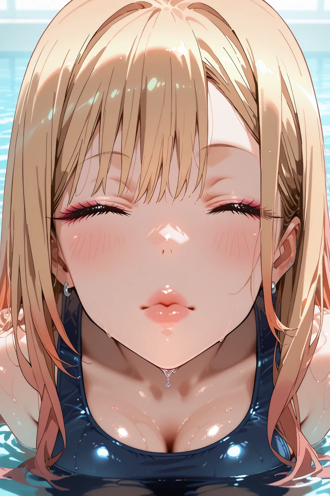 score_9, score_8_up, score_7_up, score_6_up, erina nakiri, long hair, blonde hair, purple eyes, BREAK (masterpiece:1.2), best quality, high resolution, (beautiful detailed eyes:1.3), perfect lighting, (perfect hands, perfect anatomy), hearts, heart pupils, pleasured, large breast, nude, naked, topless, nipples, commercial ad, magic-realism, full body, reflection water, cum, cum on tongue, cum on breasts, tongue out,