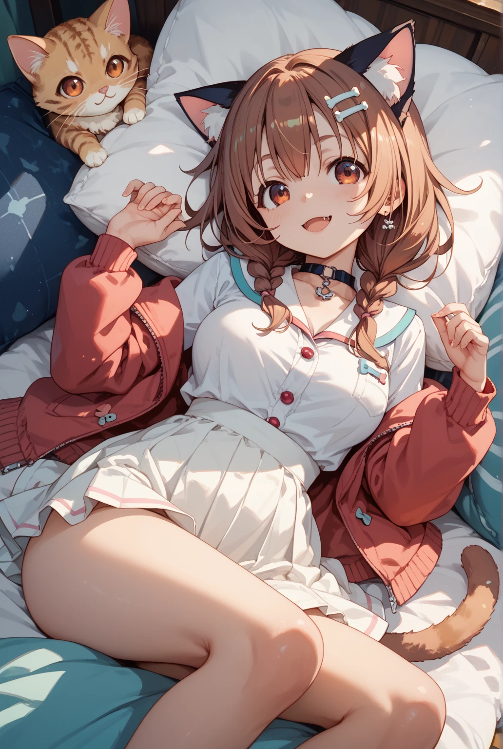 1girl in, Suzumiya Haruhi, 独奏, North College Uniform, ((solo, alone)), Blue sailor color, Sailor collar, a blue skirt, brown haired, shorth hair, Brown-eyed, Armbands, shairband, Medium Hair, bow ribbon, sockes,((((top-quality、8K、32K、​masterpiece、nffsw:1.2))))、Cute Japan Female Pictures、perfectly cute girls、one girls、ember、Delicate and smooth skin、real looking skin、Perfect and beautiful face、Perfect and cute face、(From  above:1.2)、、(Light black underwear、wet​、beautiful nipple slips:1.4))、transparent flesh-colored micro bikini、is standing))、shinny skin、Beautiful waist constriction、​masterpiece、 top-quality, hight resolution, 独奏, Has a small, Indoors, Out-of-position bras, T back, (leach:1.2), lying on one's side, From  above, arms extended,a bed, Disheveled underwear, Rough breath, Sexual Performance Hospitality, one girls, sheer brassiere, breastsout, breastsout, cleavage of the breast, closed her eyes, s lips, length hair, open open mouth, Photo_\(Curly\), Pink_Bra, Pink_Shorts, realisitic, Are sleeping, Wet underwear,(​masterpiece),(photoRealstic: 1.3), NFSW, ultra-detailliert, (highdetailskin:1.2)、(top-quality:1.0)、(The ultra -The high-definition:1.0)、(top-quality、8K、32K、​masterpiece、nffsw:1.2)、((legs spread out))、Hide your crotch with your hands、1 girl floating hips、1 girl in、Asuka、evangerion、8K、top-quality、校服、detaileds、