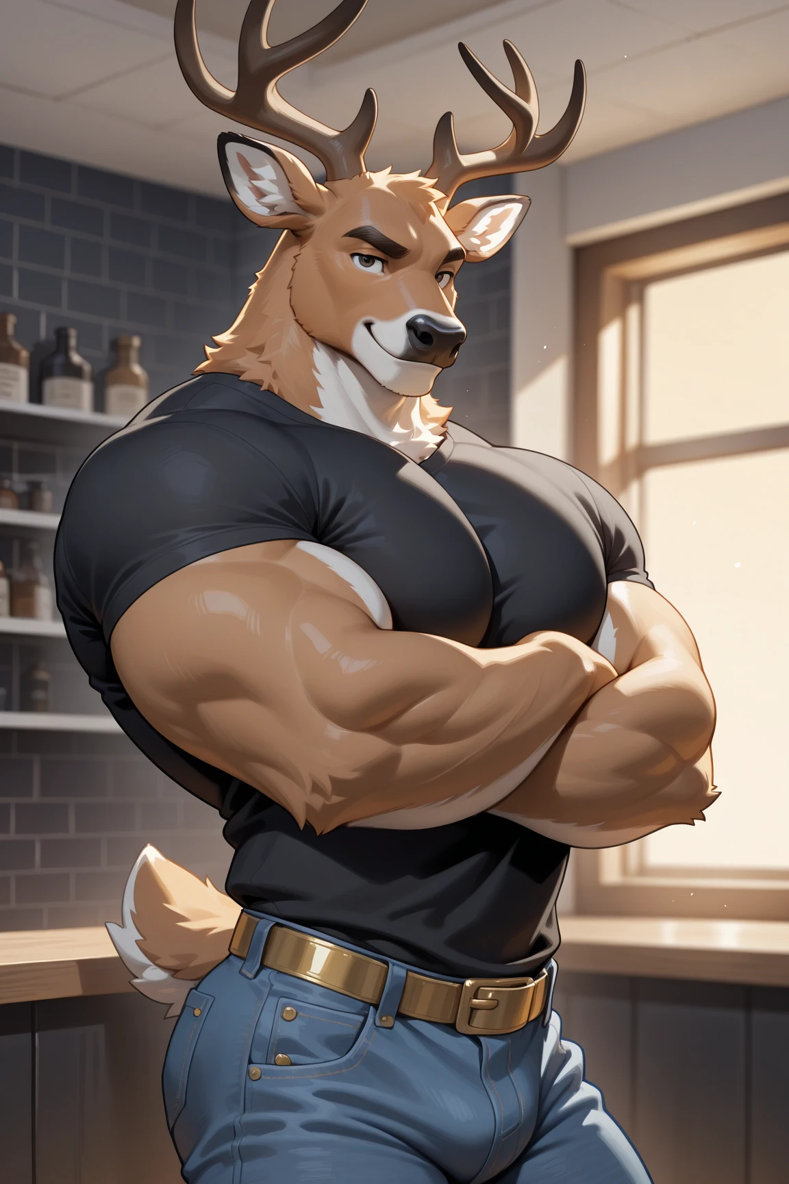Removed shirt