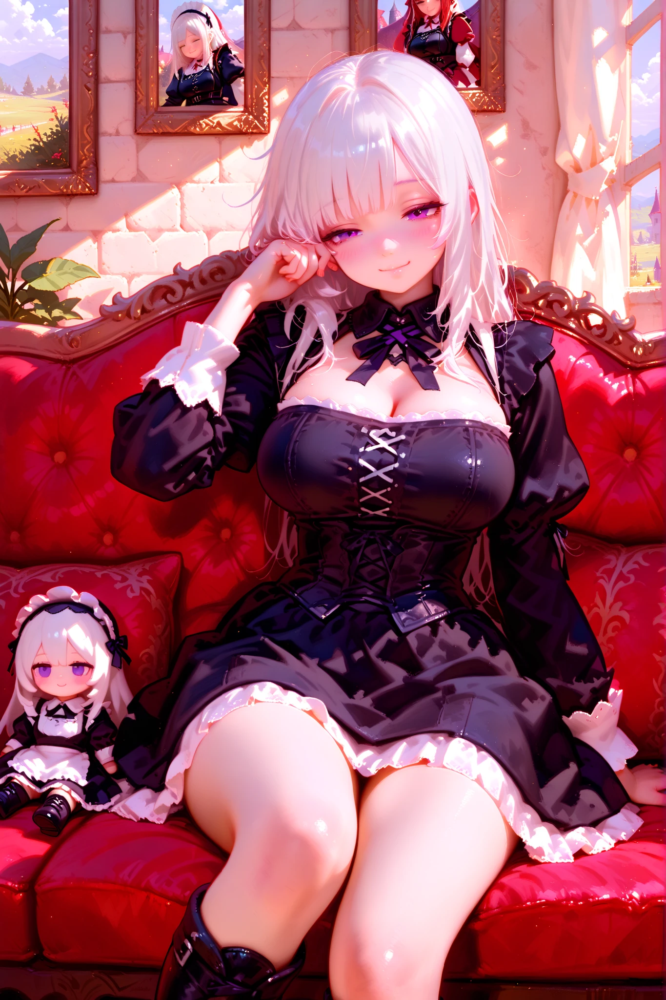 girl beauty big white liquid open legs long hair gray hair bikini ecstasy shame tail maid feather twins sisters mother daughter intimate hugs ,loli face,Two loli daughters and a loli big tits mother,Lie in bed,Three people,huge tit