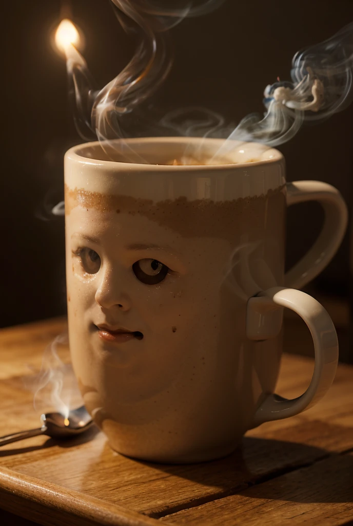 <lora:LatteArt_XLPD:1.2> <lora:SaltVampire:0.8> LatteArt, latte art, cup, coffee, food focus, mug, still life, monster, no humans, long hair, white hair, brown eyes, wrinkled skin, teeth, open mouth BREAK score_9, score_8_up, score_7_up, score_6_up, score_5_up, score_4_up