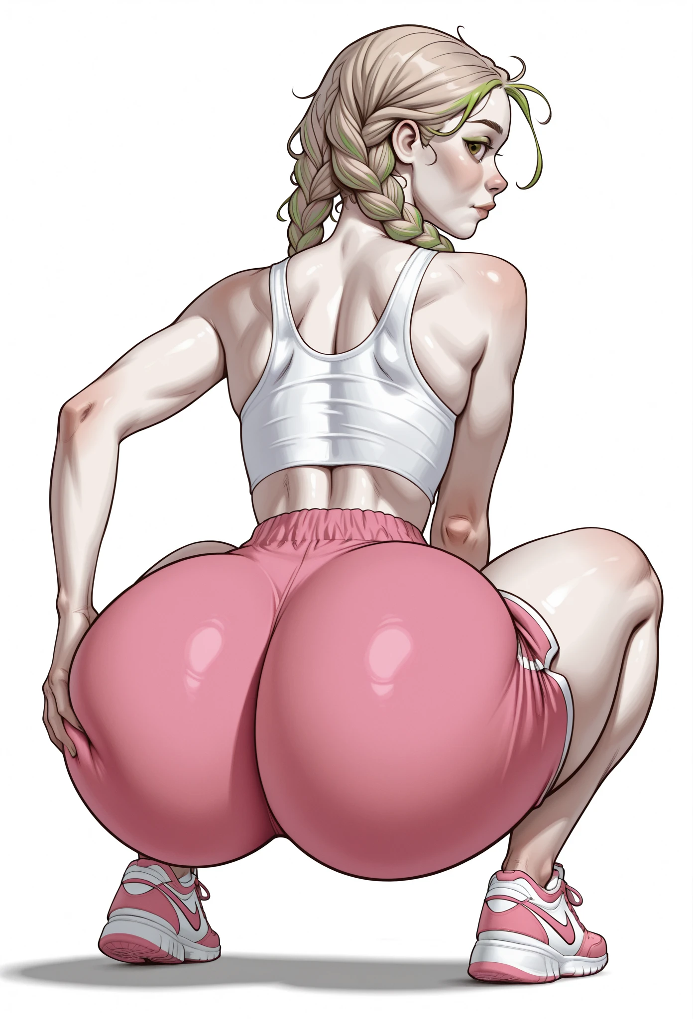 busty gyaru, girl, cameltoe, ass, big lips, cameltoe, naked, standing, asian, HD quality, masterpiece, 4k resolution, black hair, brown eyes, oiled up, milf, dildo, gym, spreading ass, dildo inside ass, object in ass, sitting on dildo, 