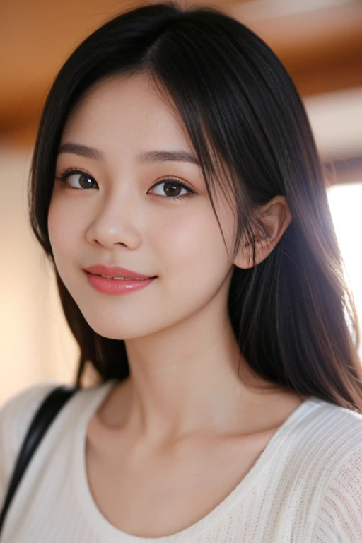 1 girl, looking at viewer, smile