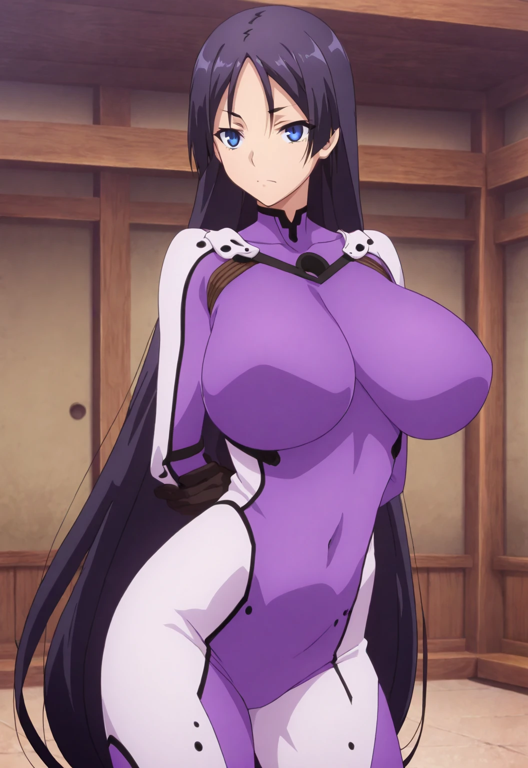 An anime-style artwork depicting shion from the anime tensei shittara slime datta.

Tags: shion, anime, detailed eyes, detailed lips, naked, smiling expression, intense gaze, dynamic pose, outdoor, jungle, vibrant colors, digital art, high-resolution, professional quality, gigantic breasts, (underboob : 1.4), curvy, cowboy shot, (gigantic breasts: 1.4), shion, black horns, hair intakes, horns, long hair, oni, oni girl, oni horn, oni horns, ponytail, (purple eyes:1.1), purple hair, single horn, black horns, hair intakes, horns, long hair, oni, oni girl, oni horn, oni horns, ponytail, (purple eyes:1.1), purple hair, single horn,(topless:1.4)