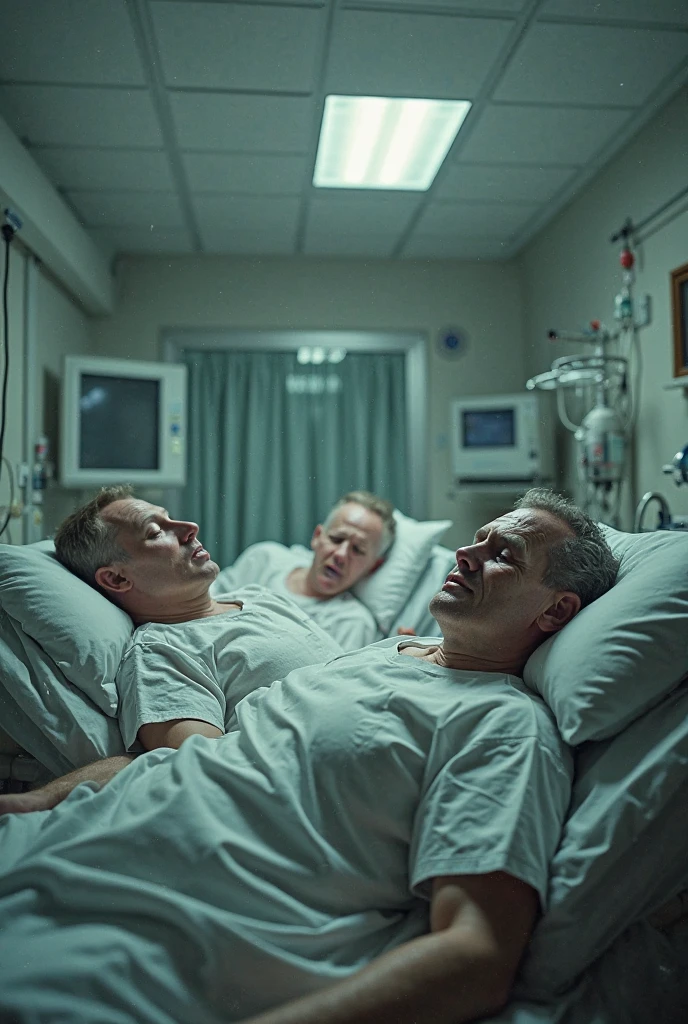 8 man in hospital icu