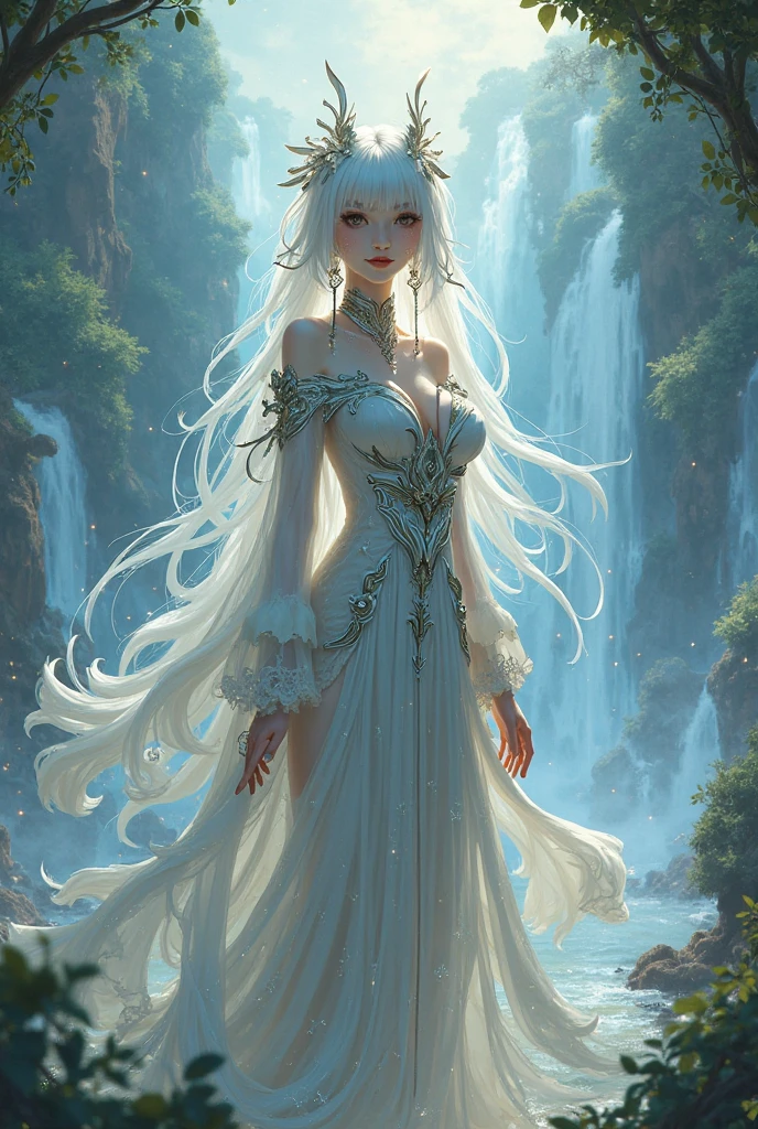 (best quality,4k,8k,highres,masterpiece:1.2),ultra-detailed,(realistic,photorealistic,photo-realistic:1.37), HDR,UHD,studio lighting,bamboo forest,traditional Chinese architecture,clean water,crystal clear reflection,floating lotus flowers,serene atmosphere,misty mountains,cherry blossoms in bloom,soft sunlight,subtle shadows,ethereal ambiance,flowing silk dress,radiant smile,almond-shaped eyes,pale skin,delicate features,graceful posture,wind blowing through her hair,peaceful expression,enchanting scenery.