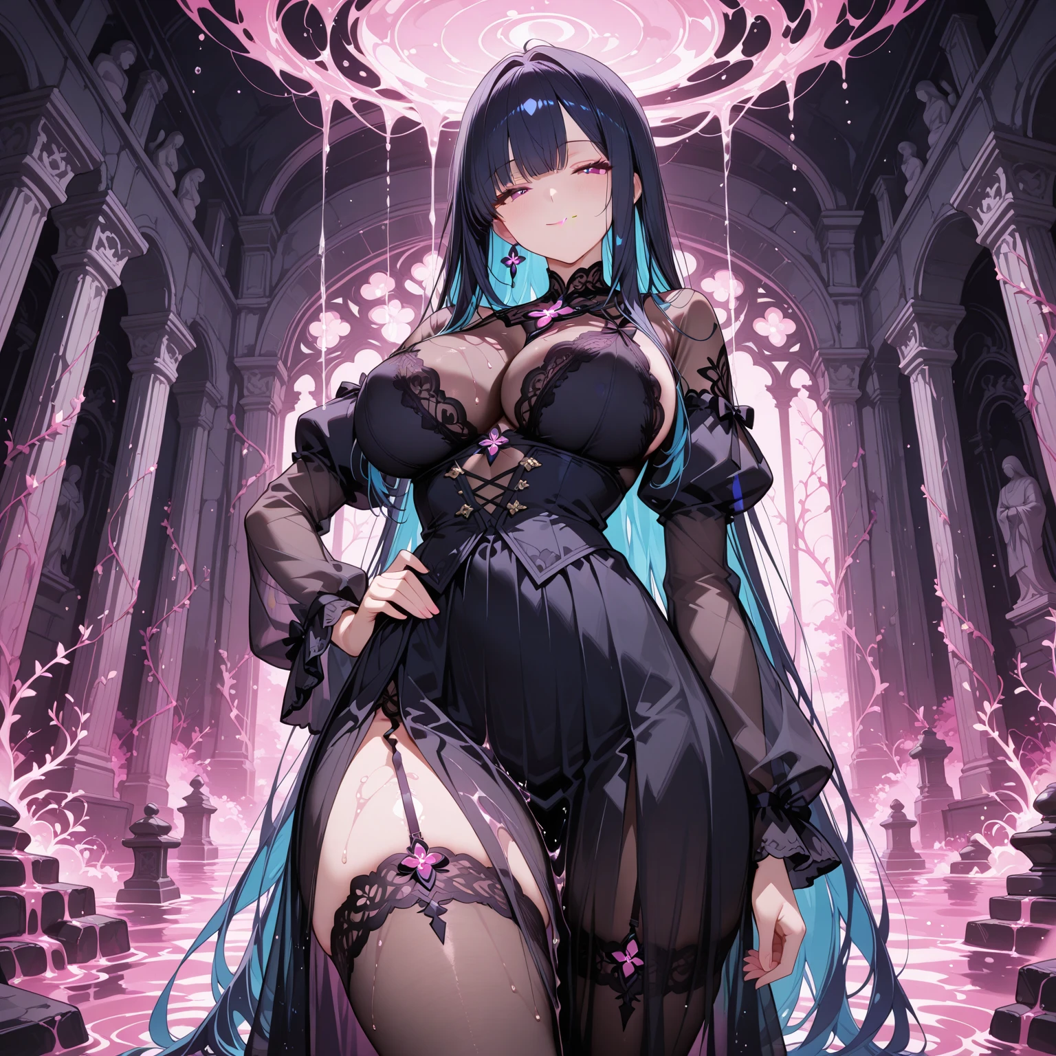 #quality(8k,wallpaper of extremely detailed CG unit, masterpiece, hight resolution, top-quality, top-quality real texture skin,hyper realisitic, digitial painting,increase the resolution,RAW photos,best qualtiy,highly detailed,the wallpaper), you can see the huge stained glass at huge gothic church,at there many people now worshiping,#stained glass(so huge,geometric,baklit,so shiny,a beautiful angel is drawn,godlike stained glass),#background(in the huge church,huge stained glass,many people looks small from far away,),long shot,long view