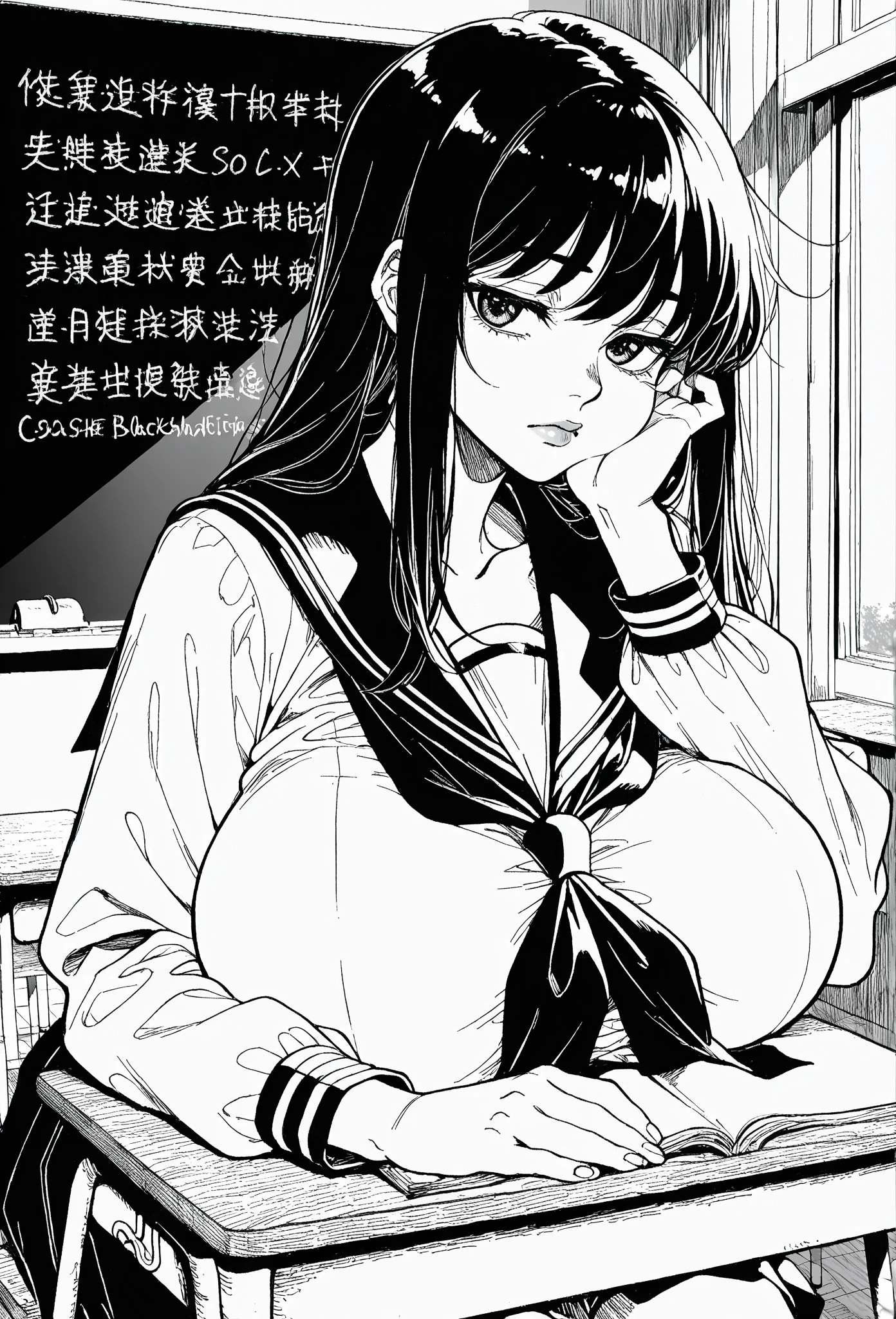 sakurajima mai,bunnygirl,Reveal a fleshy belly,Fleshy thighs,see-through school uniform,White shirt,red necktie,Ocean park,Comic cover style,Comic cover title,8K